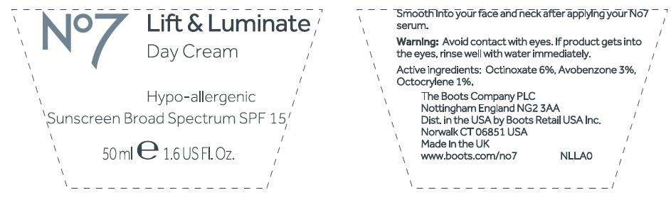 No7 Lift and Luminate Day Sunscreen Broad Spectrum SPF 15
